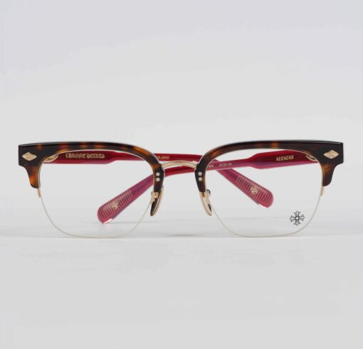 Chrome Hearts Glasses Sunglasses NEENERS – HAVANA TORTOISEGOLD PLATEDBORDELLO 3