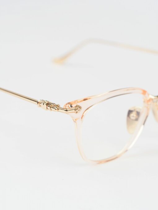 Chrome Hearts Glasses Sunglasses SHAGASS 51 – PINK CRYSTALGOLD PLATED 2