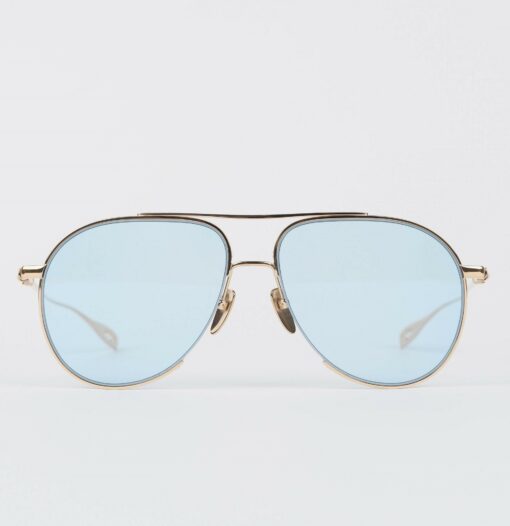 Chrome Hearts Glasses Sunglasses STEPPIN BLU – BLUEGOLD PLATED 2