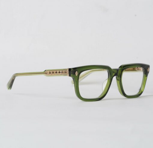 Chrome Hearts glasses AMBIDIXTROUS – BLACKGOLD DARK OLIVE 2