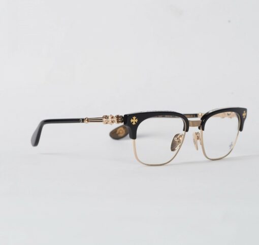 Chrome Hearts glasses BONENNOISSEUR II – BLACKGOLD PLATED 2