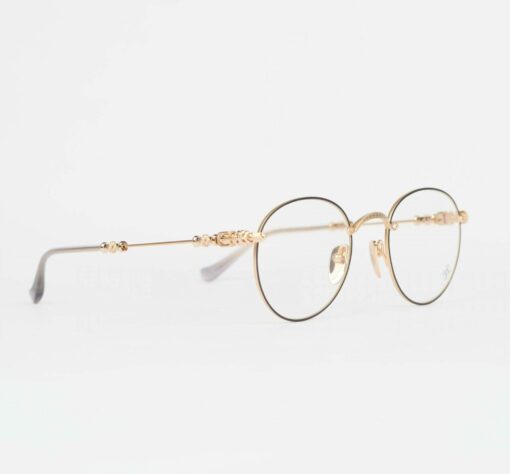 Chrome Hearts glasses BUBBA A – ORBMATTE GOLD PLATED 5 1536x1429 1