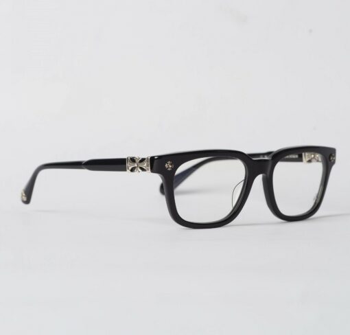 Chrome Hearts glasses COX UCKER – BLACKSHINY SILVER 2