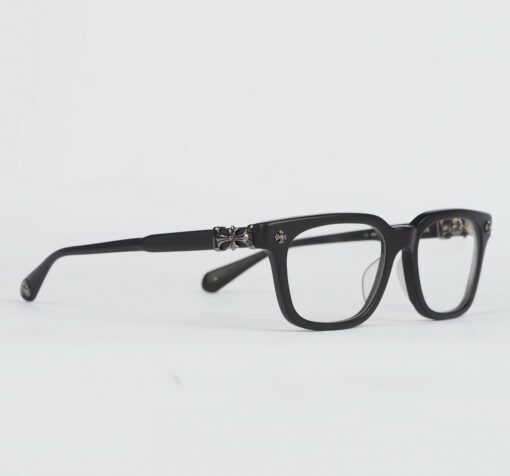 Chrome Hearts glasses COX UCKER – MATTE BLACKSILVER 1