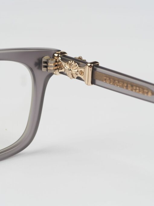 Chrome Hearts glasses COX UCKER – MATTE GRAPHITEGOLD PLATED 1