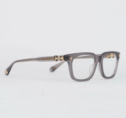 Chrome Hearts glasses COX UCKER – MATTE GRAPHITEGOLD PLATED 3