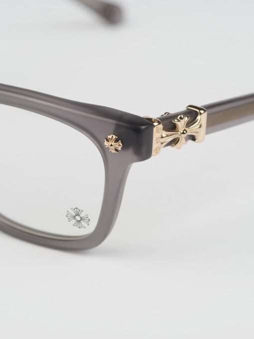 Chrome Hearts glasses COX UCKER – MATTE GRAPHITEGOLD PLATED 4