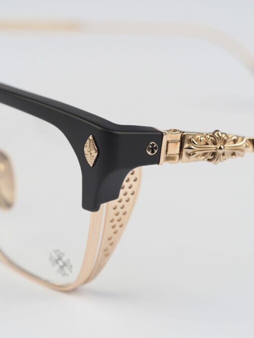 Chrome Hearts glasses Chrome Hearts Sunglasses LGMA – MATTE BLACKGOLD PLATED 5