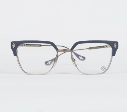 Chrome Hearts glasses Chrome Hearts Sunglasses LGMA – MATTE P.COCK ANTIQUE SILVER 4