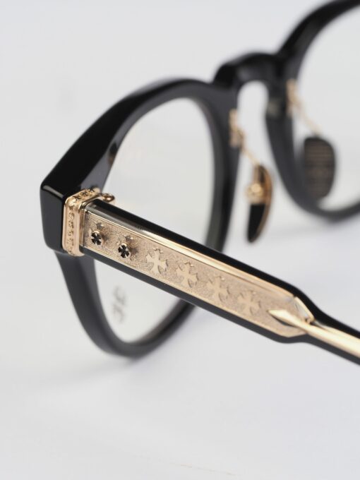 Chrome Hearts glasses DINGALONGLINGLONG – BLACKGOLD PLATED 4