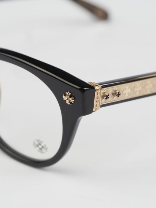 Chrome Hearts glasses DINGALONGLINGLONG – BLACKGOLD PLATED 6