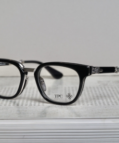 Chrome Hearts glasses Duck Butter BLACKSHINY SILVER 1