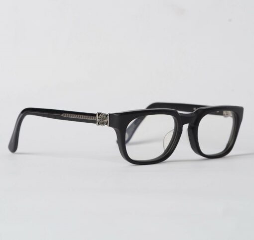 Chrome Hearts glasses GRIM – MATTE BLACKSILVER 1 1