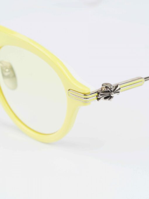 Chrome Hearts glasses HONEY TUNNEL – TWEETY WHITESHINY SILVER 5