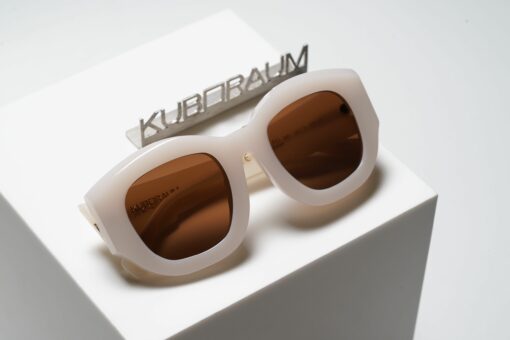 Kuboraum Glasses Sunglasses Mask B5 White 1