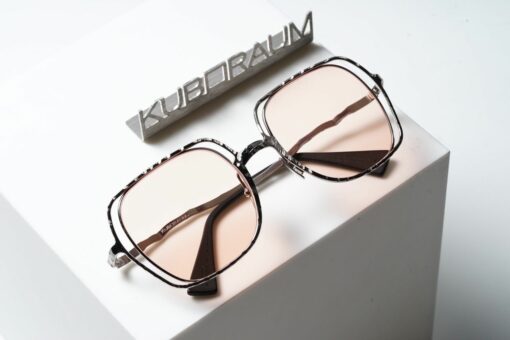 Kuboraum Glasses Sunglasses Mask H14 Silver 1