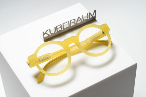 Kuboraum Glasses Sunglasses Mask K10 Yellow 1