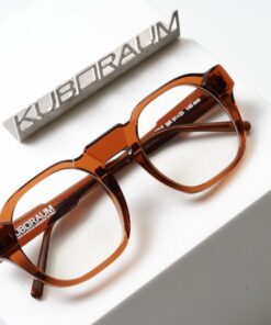 Kuboraum Glasses Sunglasses Mask K11 Brown 1