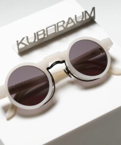 Kuboraum Glasses Sunglasses Mask N3 White 1