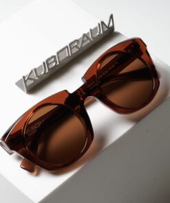 Kuboraum Glasses Sunglasses Mask U6 Chocolate 2