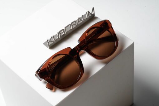 Kuboraum Glasses Sunglasses Mask U6 Chocolate 2