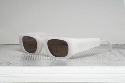 Kuboraum Glasses Sunglasses Mask U8 White 1