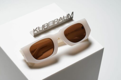 Kuboraum Glasses Sunglasses Mask U8 White 2