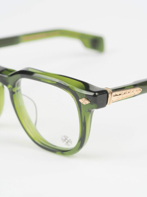 Chrome Hearts Glasses CHIRP CHIRP DARK OLIVE 4