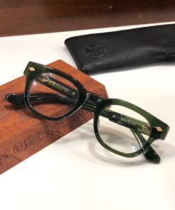 Chrome Hearts Glasses JENNA TAIL YEA DARK OLIVE GOLD