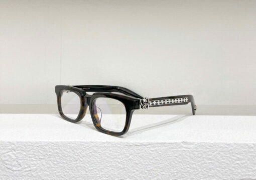 Chrome Hearts Glasses FOTI H.T2 DARK TORTOISE SILVER 2