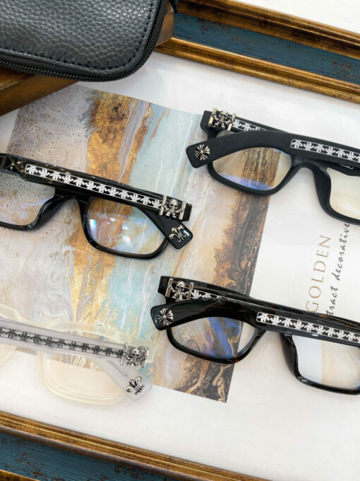 Chrome Hearts Glasses FOTI H.T2 DARK TORTOISE SILVER 4