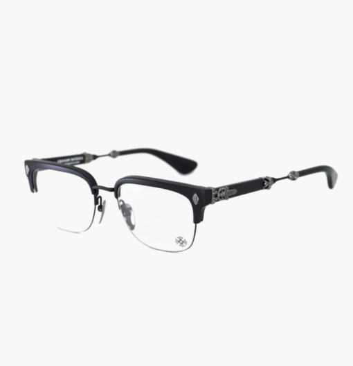 Chrome Hearts Glasses Evangelist Black Silver 1