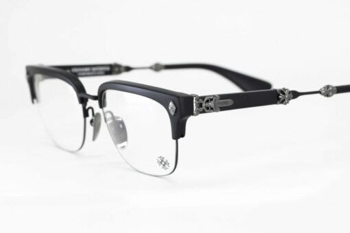 Chrome Hearts Glasses Evangelist Black Silver 2