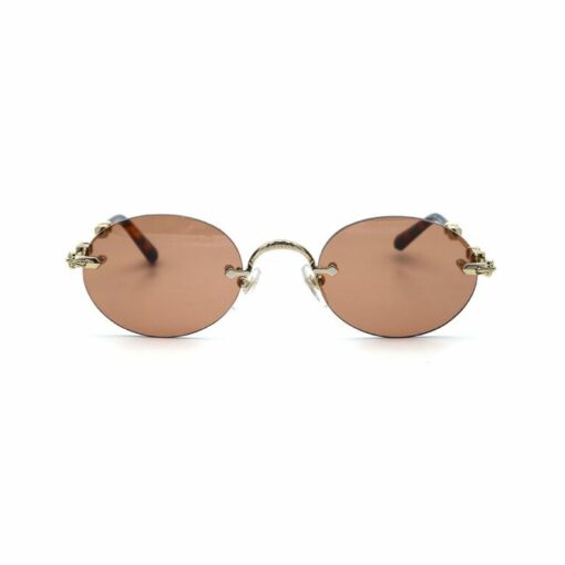 Chrome Hearts Sunglasses frame Bone Prone IV Gold Plated 1