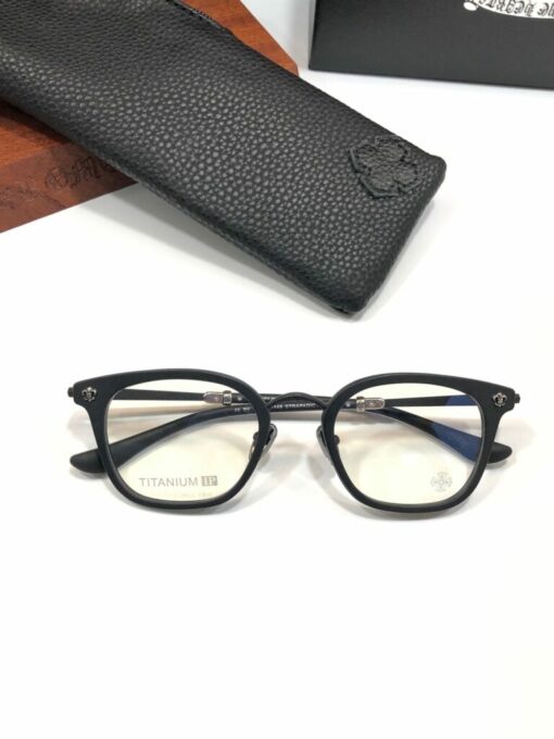 Chrome Hearts Glasses frame Strapadictome Black Silver 925 1