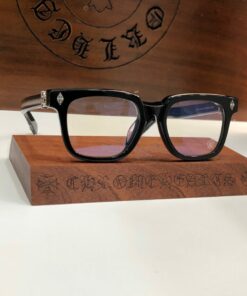 Chrome Hearts Sunglasses frame Ambidixtrous Black Silver 925