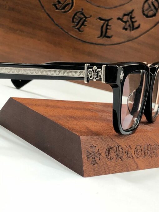 Chrome Hearts Sunglasses frame Ambidixtrous Black Silver 925 5