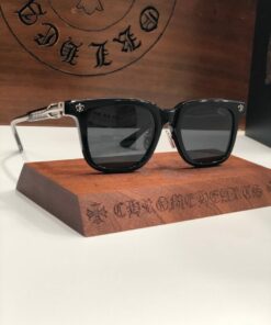 Chrome Hearts Sunglasses frame CH8127 Black Silver 925