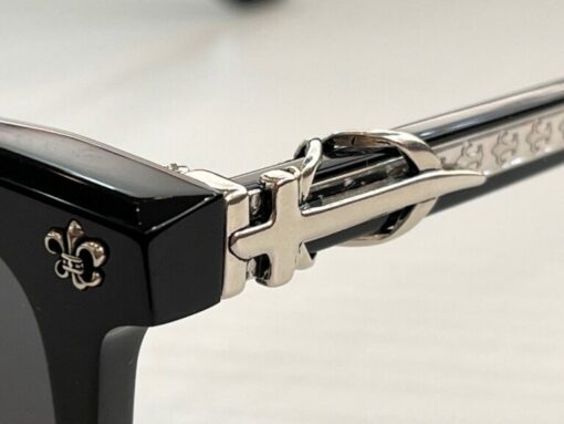 Chrome Hearts Sunglasses frame CH8127 Black Silver 925 5