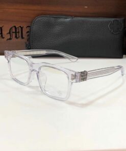 Chrome Hearts glasses Heyhackulate Crystal Silver 925