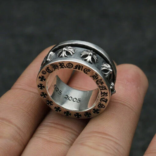 Chrome Hearts Ring Rotating 925 Silver