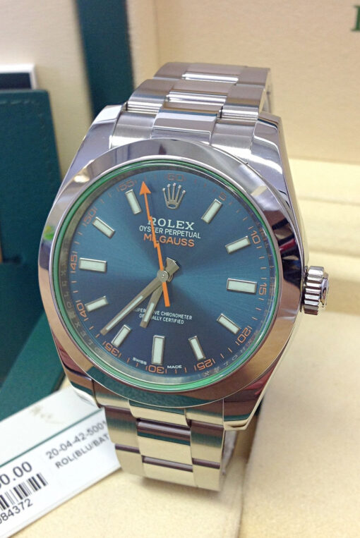 Rolex Milgauss 116400GV Blue Dial 40mm 1.jpg