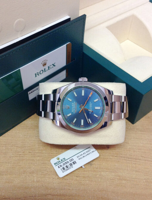 Rolex Milgauss 116400GV Blue Dial 40mm 4.jpg