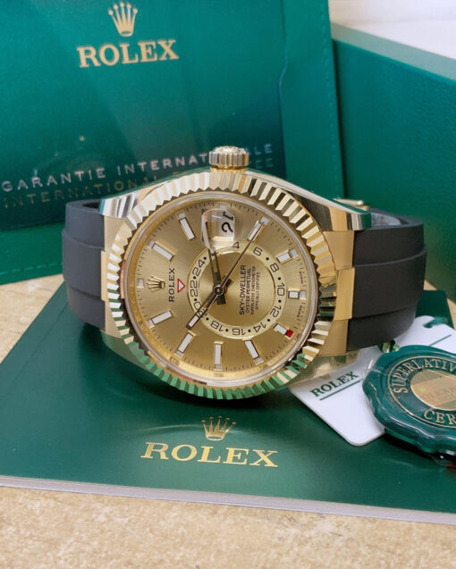 Rolex Sky Dweller 326238 Yellow Gold Oysterflex 42mm 6.jpg