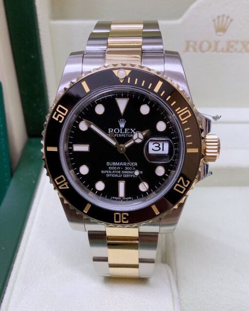 Rolex Submariner Date 116613LN Bi Colour Black 40mm 3.jpg