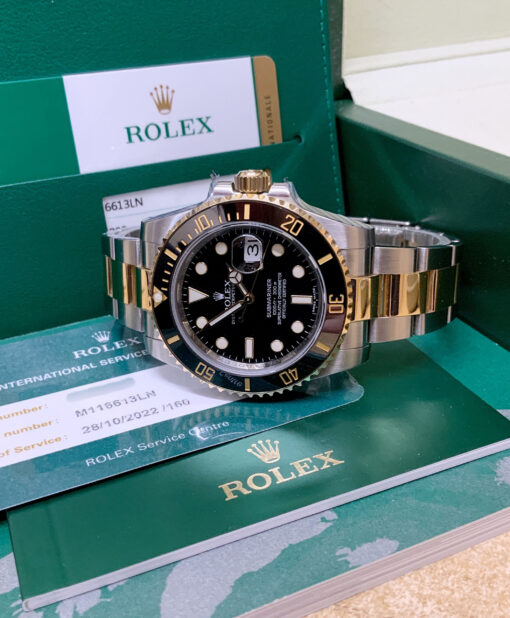 Rolex Submariner Date 116613LN Bi Colour Black 40mm 4.jpg