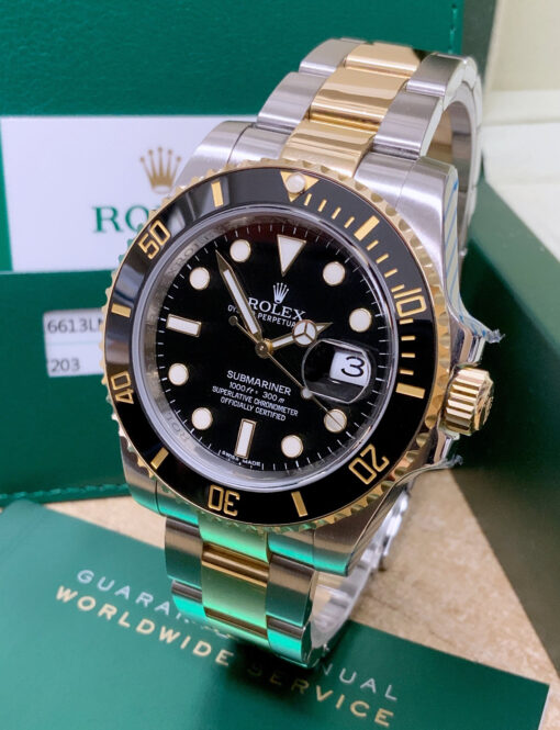 Rolex Submariner Date 116613LN Bi Colour Black 40mm.jpg